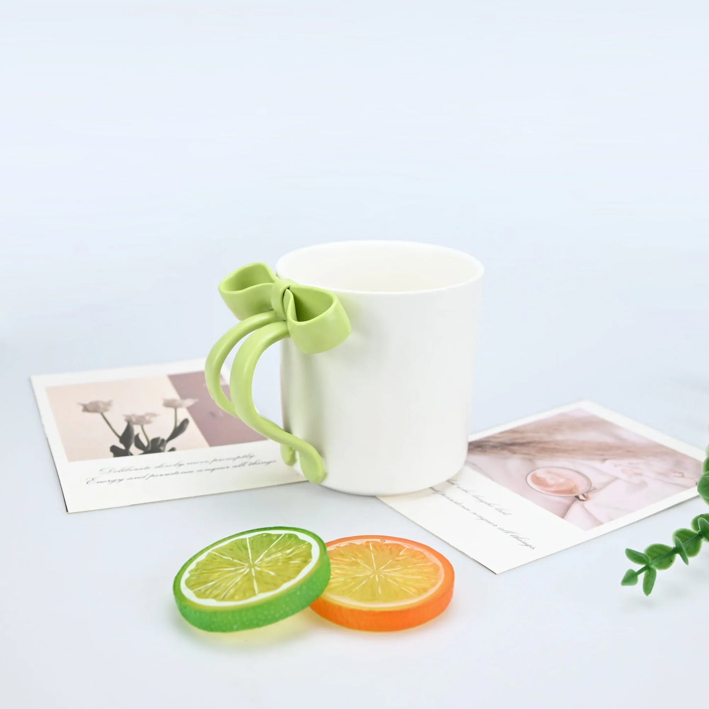 1pc Bow Shaped Mug, Pink Three-Dimensional Bow Shaped Coffee Cup, High Aesthetic Value, Design Sense